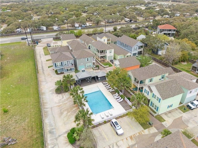 502 Sailhouse Way, Rockport, TX 78382 - aerial view featuring a residential view