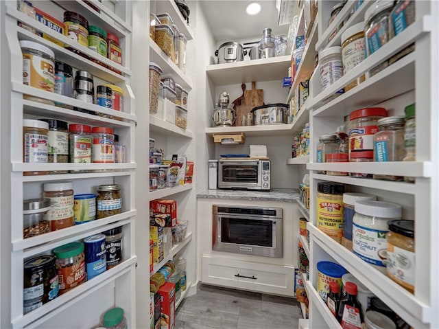 view of pantry