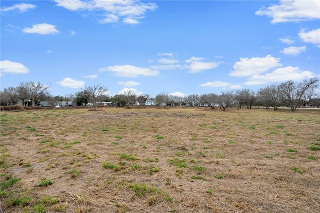 view of landscape featuring a rural view