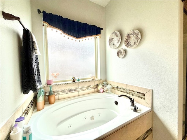 6717 Battery Park Ct, Corpus Christi, TX 78414 - full bath with a tub with jets