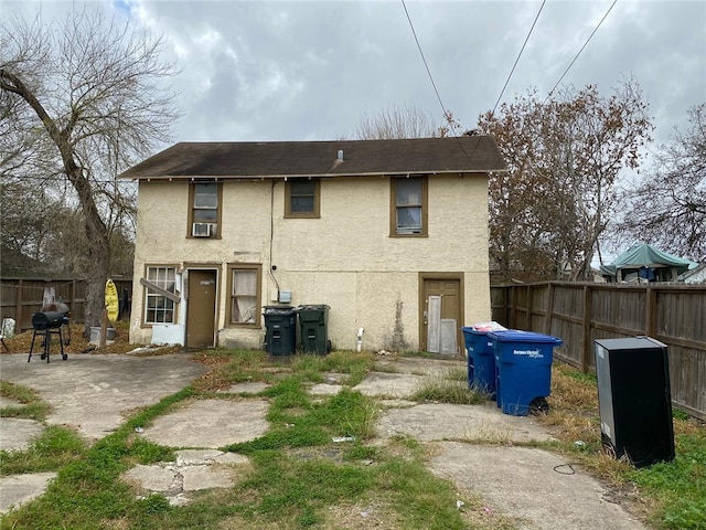 view of rear view of property