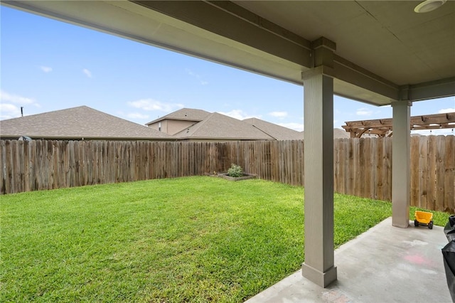 7218 Tristan, Corpus Christi, TX 78414 - view of yard featuring a patio