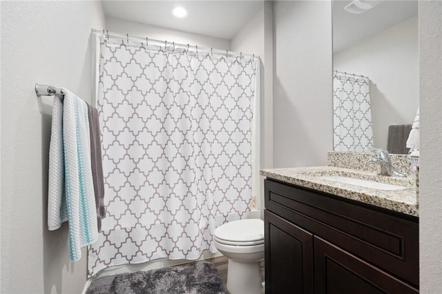7218 Tristan, Corpus Christi, TX 78414 - full bath featuring toilet, vanity, and shower / tub combo with curtain