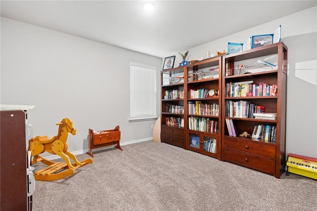 7218 Tristan, Corpus Christi, TX 78414 - sitting room featuring carpet flooring and baseboards