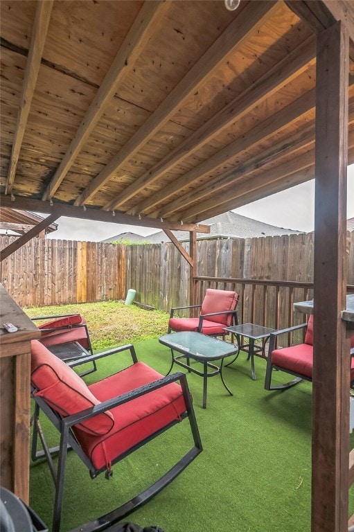 6705 Empire State Dr, Corpus Christi, TX 78414 - view of yard