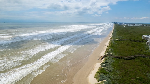 15101 Boca Grandi Dr, Corpus Christi, TX 78418 - water view with a view of the beach
