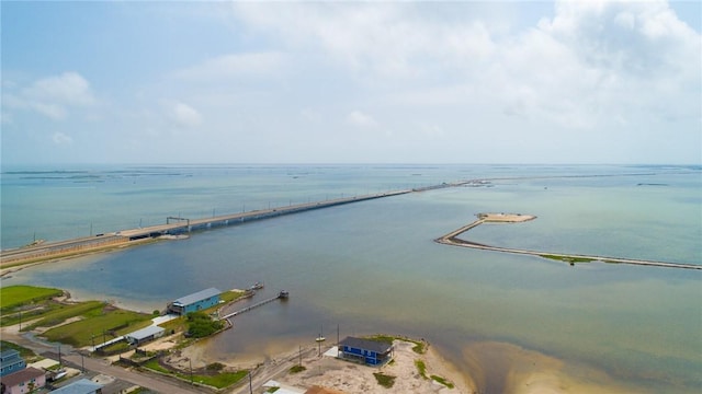 113 Knickerbocker St, Corpus Christi, TX 78418 - drone / aerial view of a large body of water