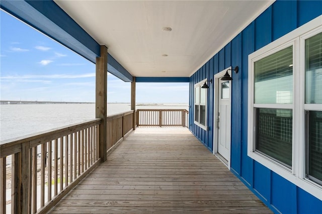 113 Knickerbocker St, Corpus Christi, TX 78418 - deck with a water view