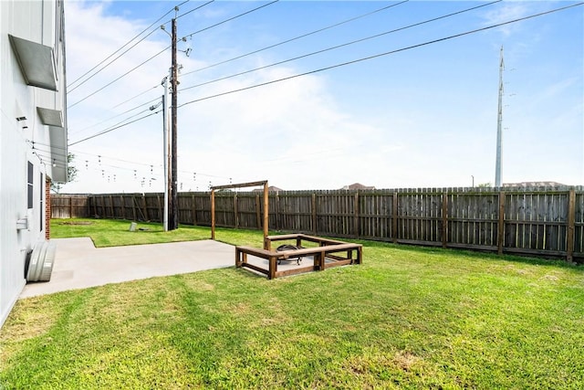 3837 Brockhampton Ct, Corpus Christi, TX 78414 - fenced backyard featuring a patio