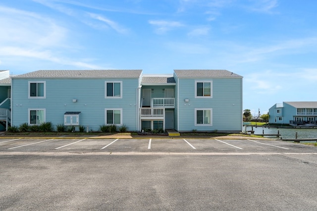 view of property featuring a water view