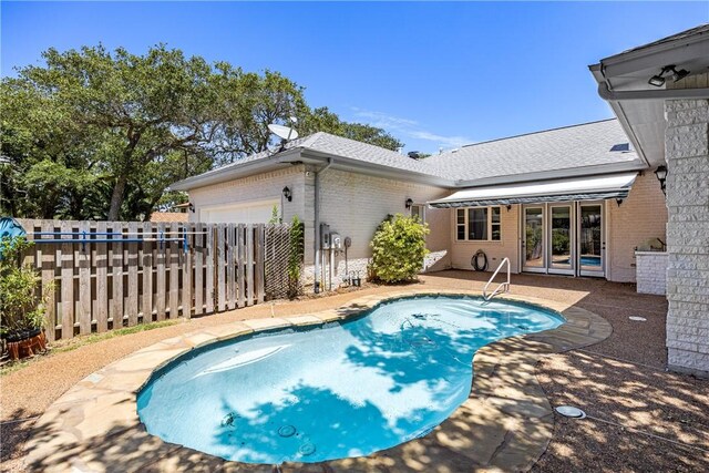 101 Bay Hills Dr, Rockport, TX 78382 - view of swimming pool with a patio