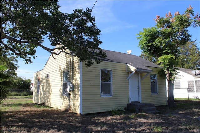 view of bungalow-style house