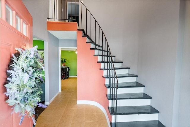 101 Llano Dr, Portland, TX 78374 - stairway with baseboards