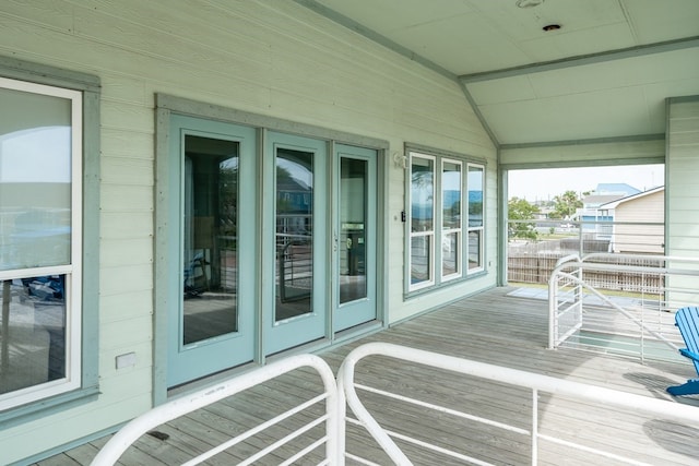 1819 Bay Shore Dr, Rockport, TX 78382 - view of wooden deck