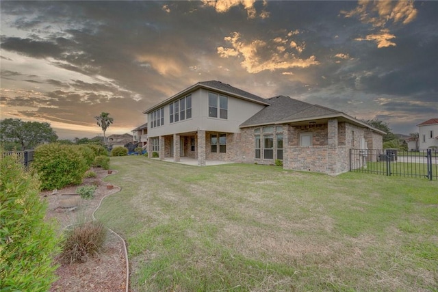 46 E Bar Le Doc Dr, Corpus Christi, TX 78414 - rear view of house with a patio area