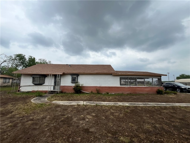 view of ranch-style house