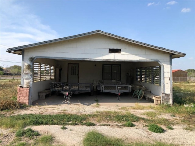1408 S Norton Hwy, Freer, TX 78357 - view of back of house