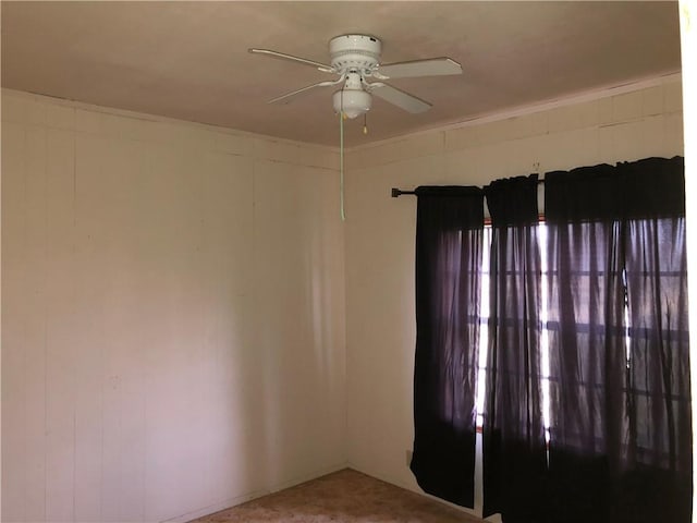 1408 S Norton Hwy, Freer, TX 78357 - spare room featuring ceiling fan