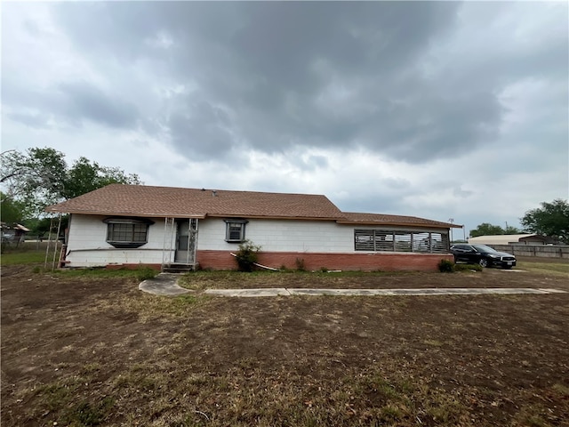 view of ranch-style home