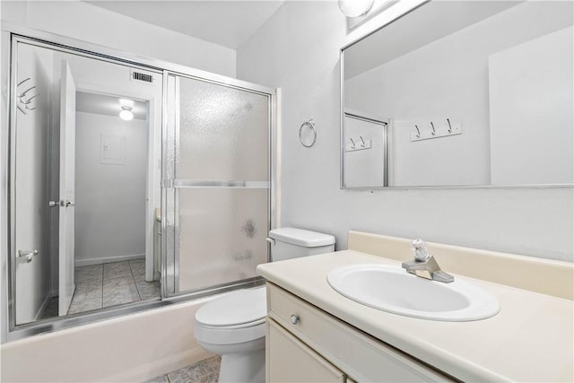 3402 Ocean Dr Unit 16, Corpus Christi, TX 78411 - full bath featuring vanity and bath / shower combo with glass door