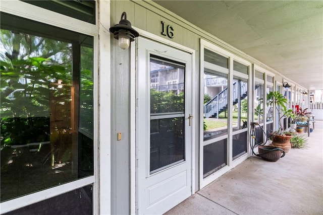 3402 Ocean Dr Unit 16, Corpus Christi, TX 78411 - property entrance featuring a porch