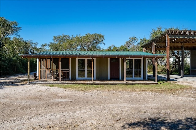 view of back of house