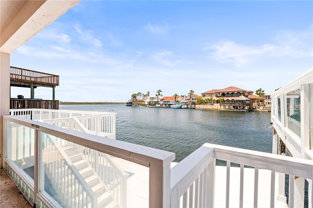 13726 Cayo Gorda Ct, Corpus Christi, TX 78418 - view of water feature featuring a residential view