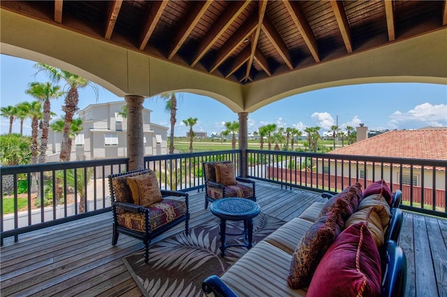 134 La Joya Prt, Aransas, TX 78373 - view of deck