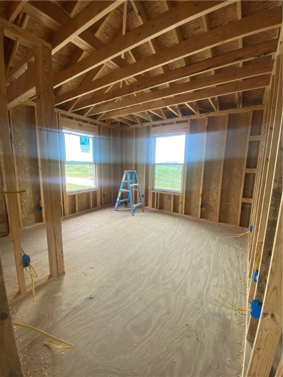 miscellaneous room with plenty of natural light