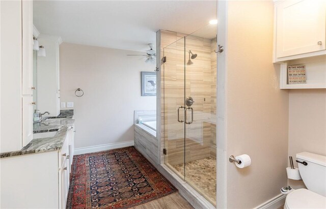 bathroom with a bathtub and vanity