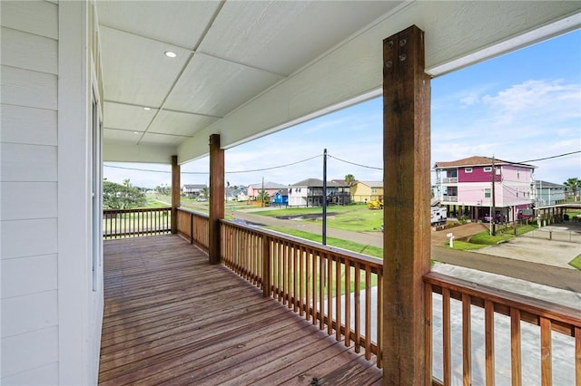 1007 S Live Oak St, Rockport, TX 78382 - porch featuring a residential view