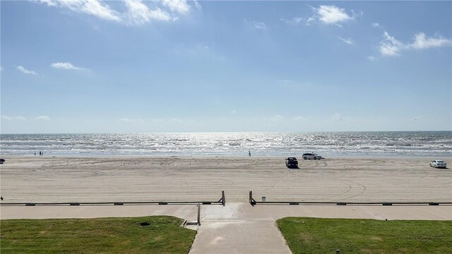 water view featuring a view of the beach