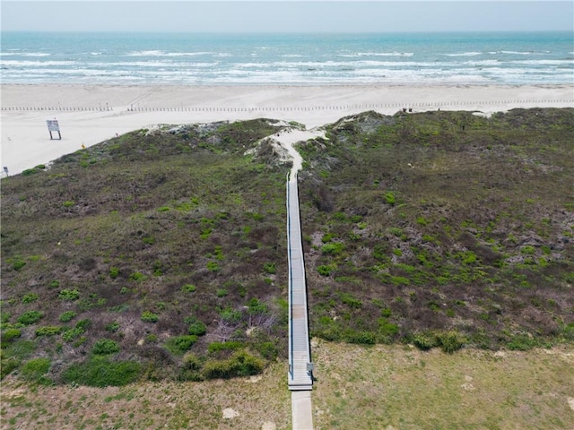 800 Beach Access Road 1a 804, Port Aransas, TX 78373 - water view featuring nearby beach