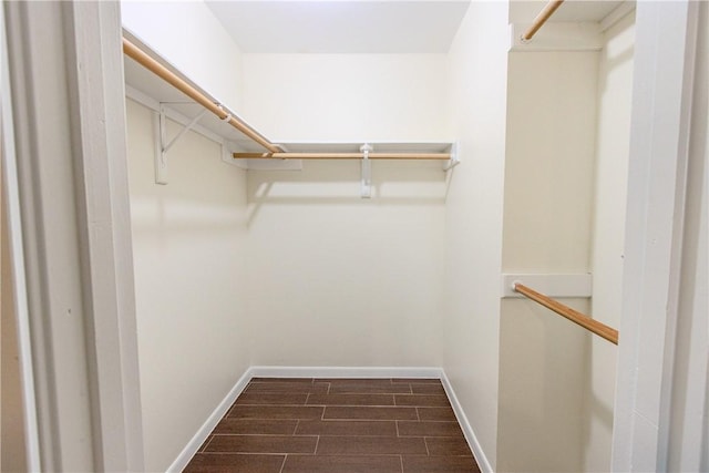 2721 Tumbleweed Dr, Corpus Christi, TX 78410 - walk in closet featuring wood tiled floors
