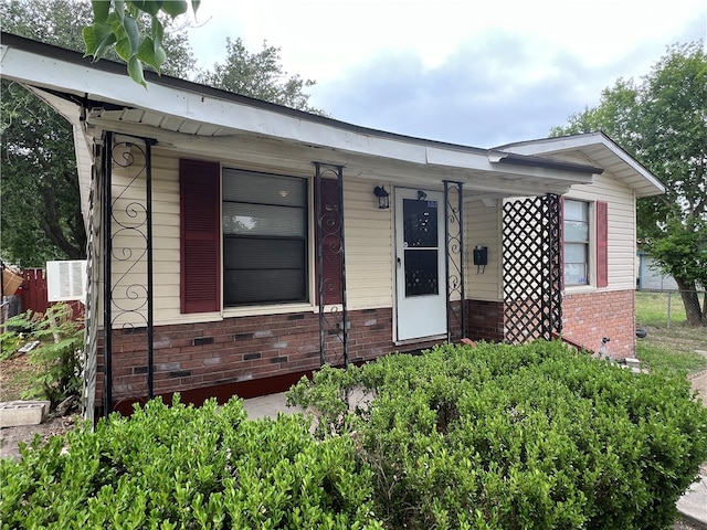 view of ranch-style house