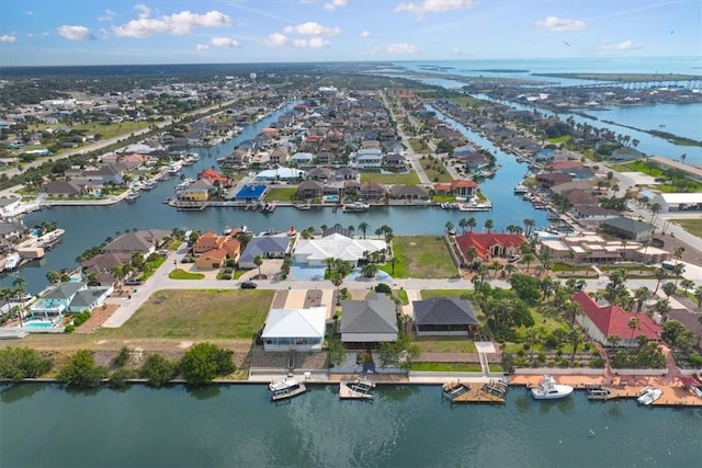 113 Bay Ct, Aransas Pass, TX 78336 - aerial view of residential area featuring a nearby body of water