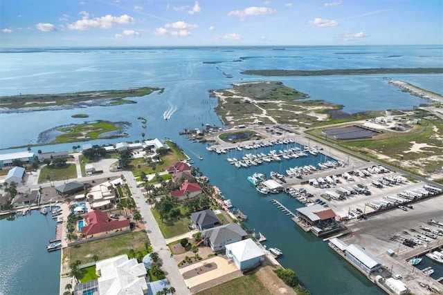 113 Bay Ct, Aransas Pass, TX 78336 - drone / aerial view of a large body of water