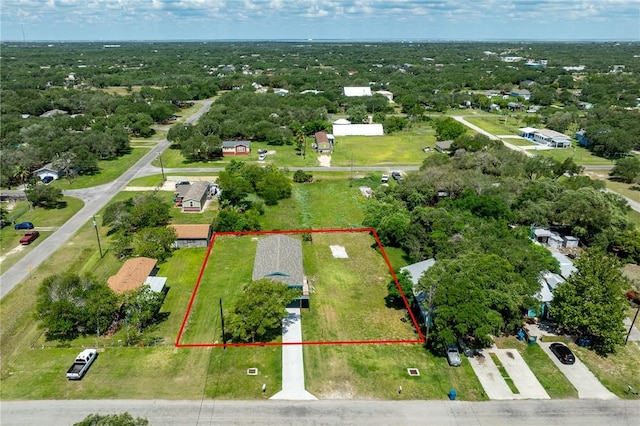 1123 S Fuqua St, Rockport, TX 78382 - view of property location with property parcel outlined