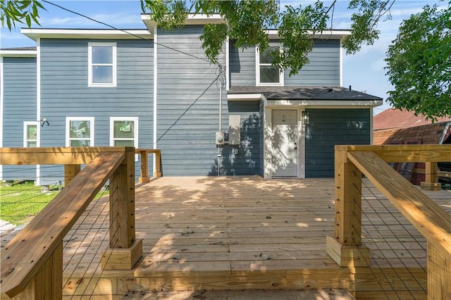 1101 6th St, Corpus Christi, TX 78404 - view of wooden deck