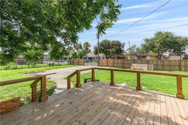 1101 6th St, Corpus Christi, TX 78404 - view of wooden terrace