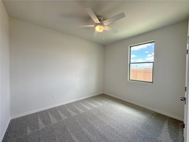 2550 Las Estrellas St, Corpus Christi, TX 78414 - empty room featuring carpet flooring, ceiling fan, and baseboards