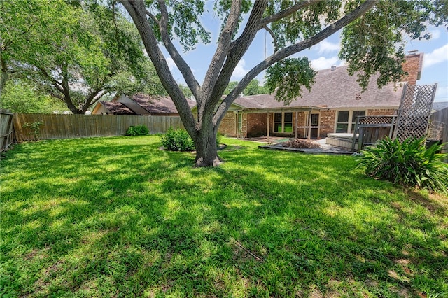 4513 Greensboro Dr, Corpus Christi, TX 78413 - view of fenced backyard