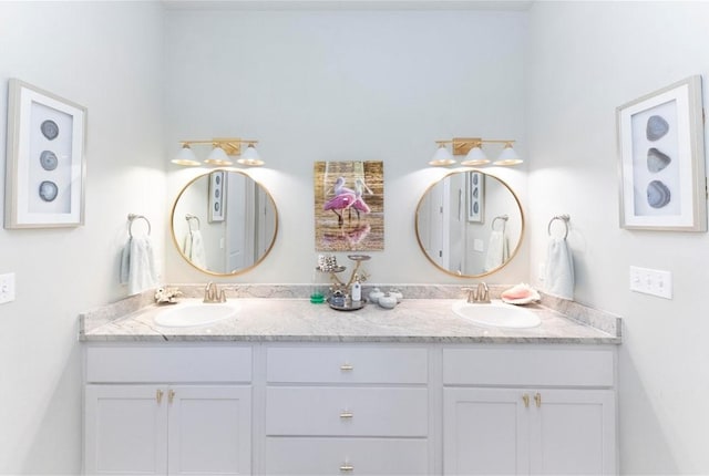 101 Boardwalk Ave, Rockport, TX 78382 - full bath with double vanity and a sink