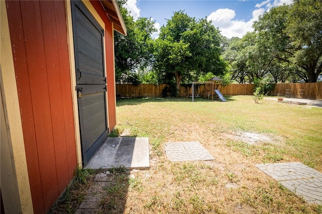 1107 N Adams St, Beeville, TX 78102 - view of yard featuring a playground