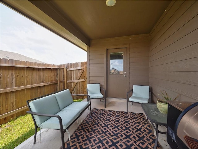 2693 Excelsior Blvd, Corpus Christi, TX 78415 - view of patio featuring outdoor lounge area