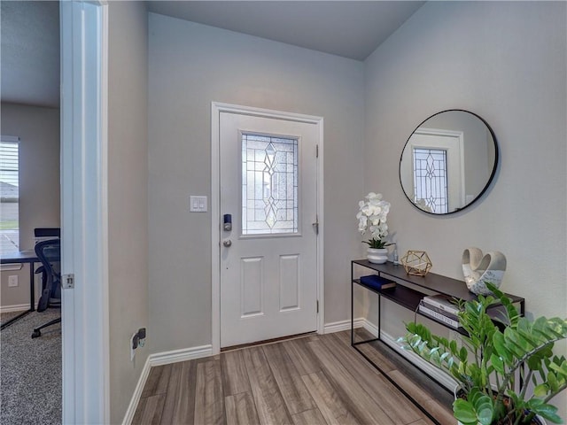 2693 Excelsior Blvd, Corpus Christi, TX 78415 - foyer with wood finished floors and baseboards
