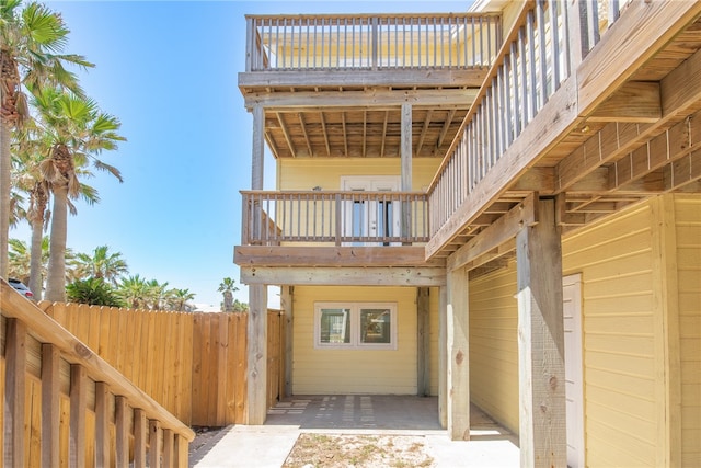 exterior space featuring a patio