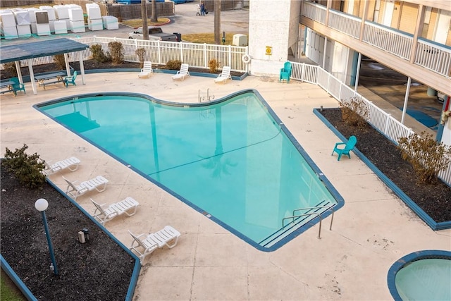 3938 Surfside Blvd Unit 2244, Corpus Christi, TX 78402 - pool featuring fence and a patio