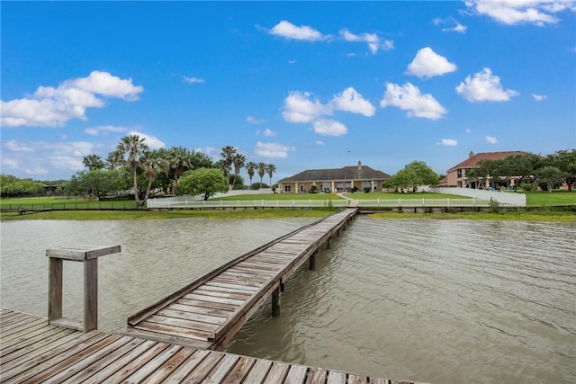 1618 Cantera Bay, Corpus Christi, TX 78418 - dock area featuring a water view