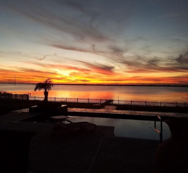 1618 Cantera Bay, Corpus Christi, TX 78418 - water view with fence